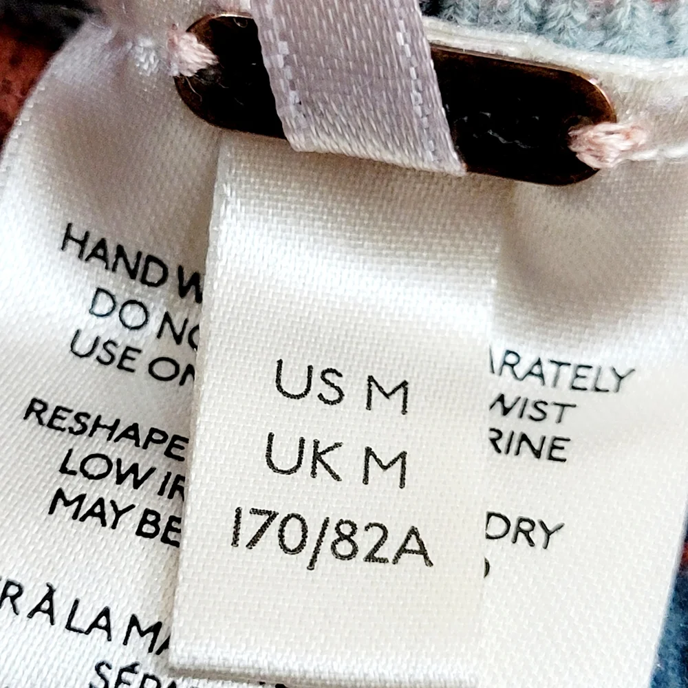 FREE PEOPLE Esme Striped High Rise Flare Pants In Ocean Combo Bell Bottoms M - Picture 10 of 14